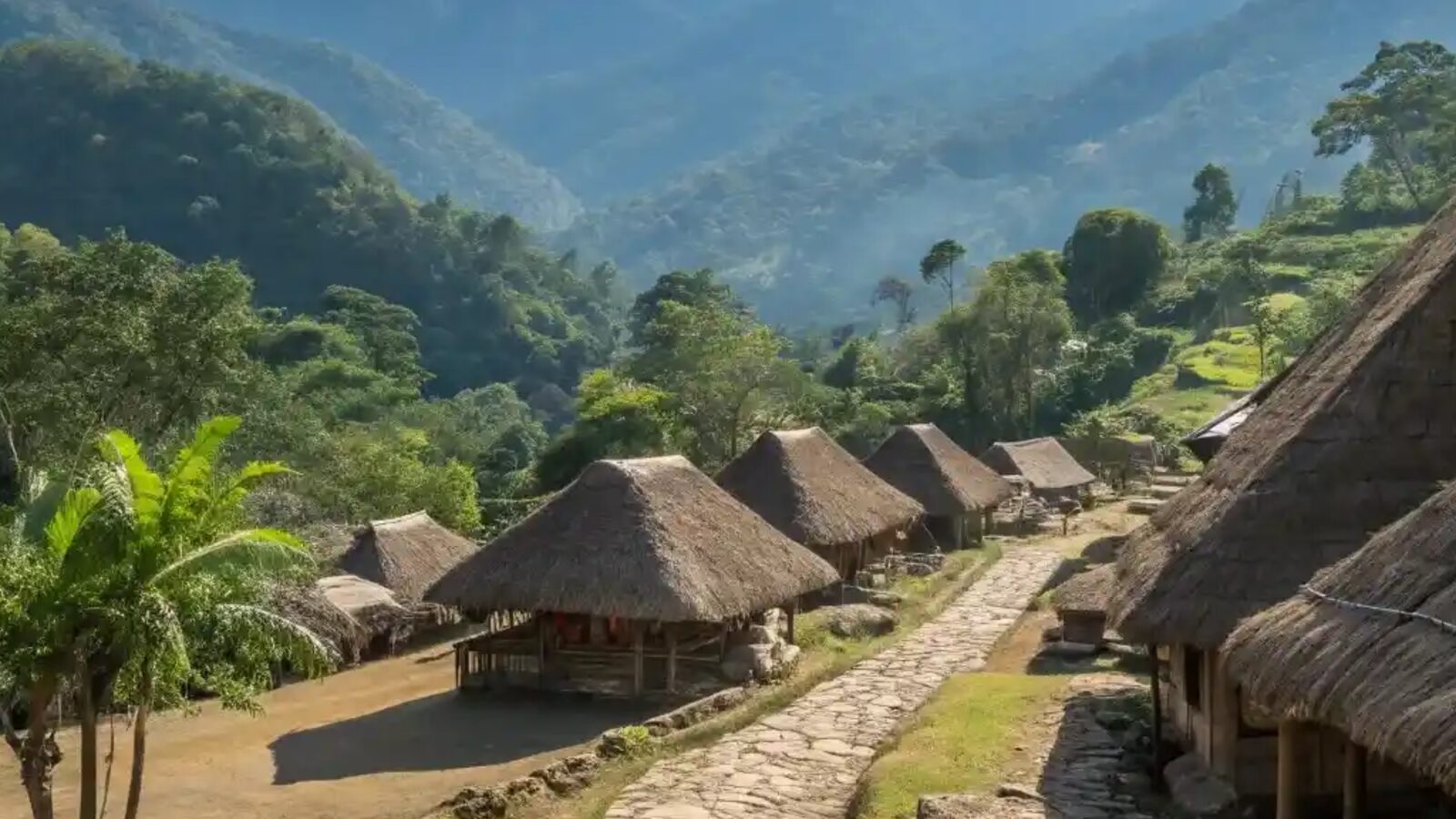 Bena megalithic village