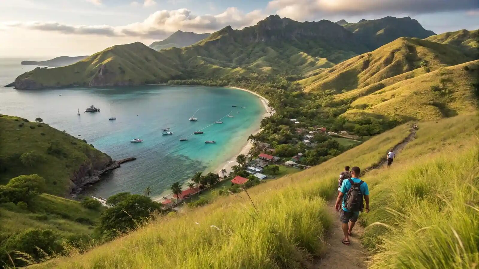 Flying back from Ende or Maumere