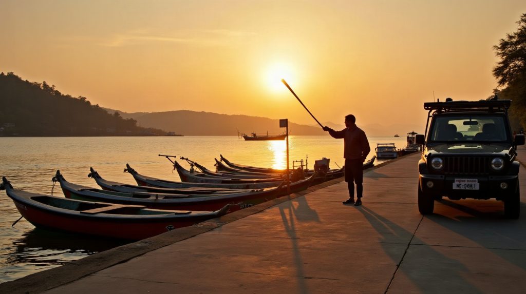 Labuan Bajo Hotel to Harbour: Pickup Timing for Morning Boat Departures