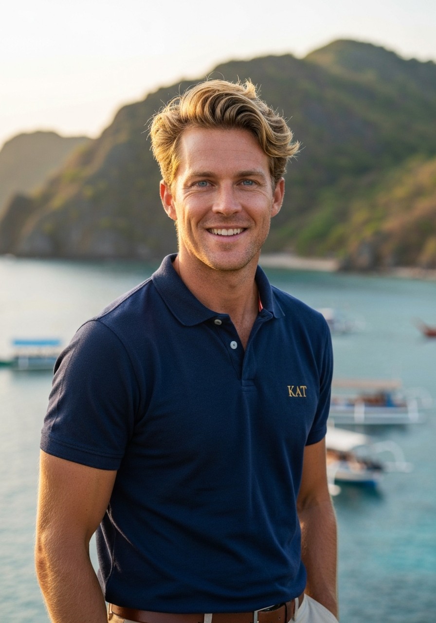 Liam Carter, Operations Manager at Komodo Airport Transfer, Australian, ex-Komodo dive operator